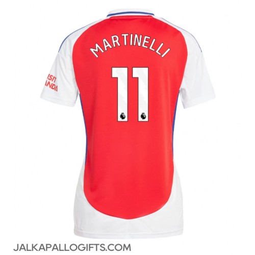 Arsenal Gabriel Martinelli #11 Kotipaita Naiset 2024-25 Lyhythihainen